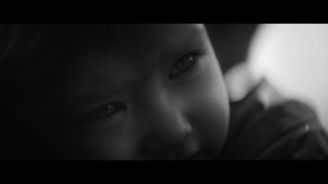 Video Reference: face, black, nose, white, photograph, person, black and white, cheek, facial expression, monochrome photography