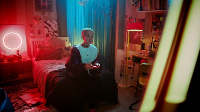 Video Reference: Red, Room, Furniture, House, Bed, Chair, Sitting, Couch, Interior design, Comfort