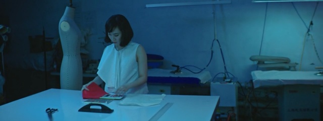 Video Reference: blue, snapshot, technology, medical, girl, space, Person
