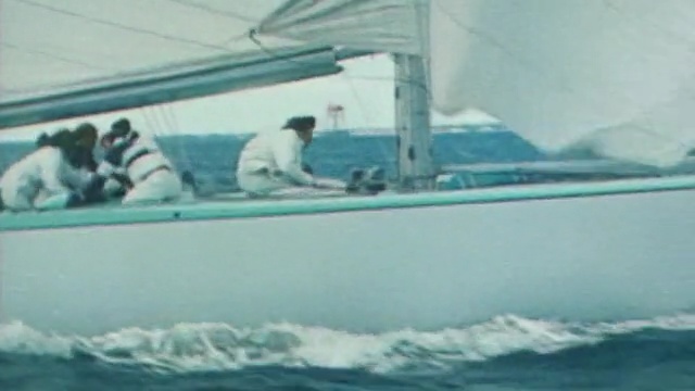 Video Reference: water transportation, sailing, boat, sailboat, sailing, dinghy sailing, scow, sail, watercraft, water