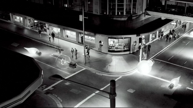 Video Reference: black, black and white, architecture, light, monochrome photography, photography, monochrome, night, reflection, angle