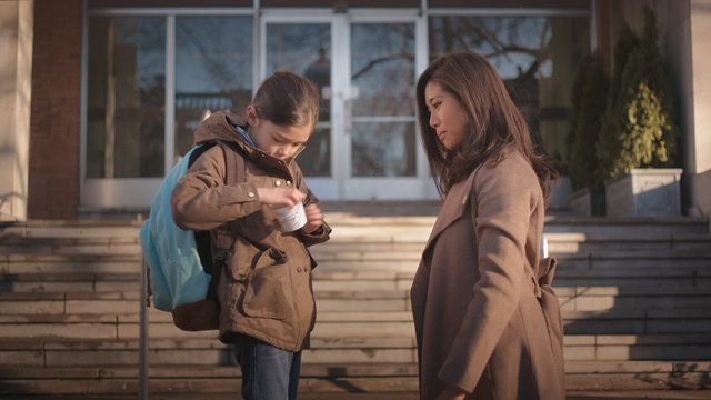 Video Reference: girl, temple, winter, Person