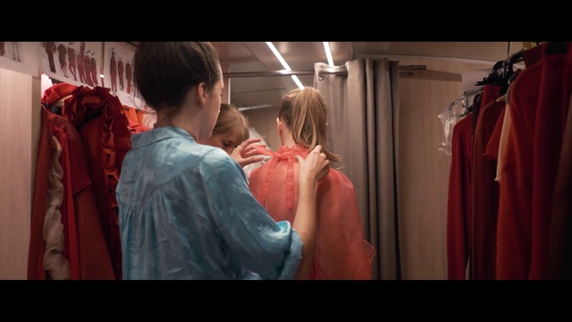 Video Reference: Scene, Formal wear, Fashion, Movie, Dress, Fun, Outerwear, Room, Temple, Photography