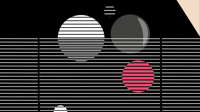 Video Reference: black, text, black and white, line, font, design, pattern, computer wallpaper, circle, symmetry, Person