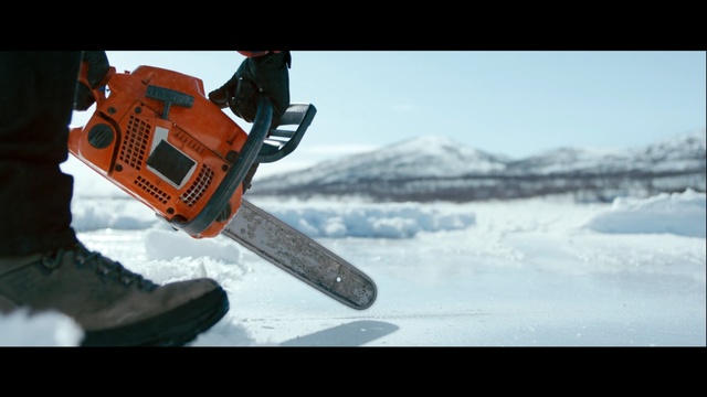 Video Reference: Chainsaw, Snow, Tool, Winter