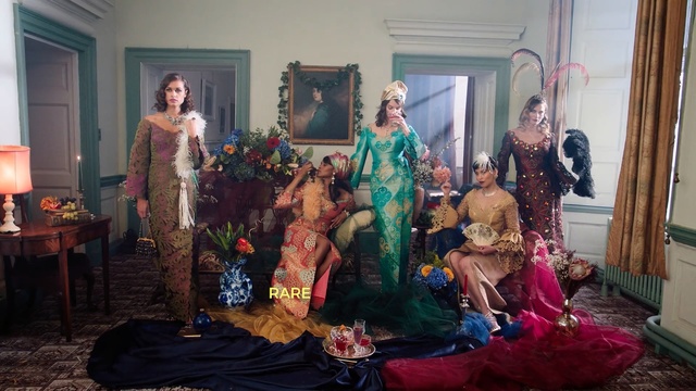 Video Reference: room, dress, fashion, tradition, event, ceremony, costume, flower, girl, fun