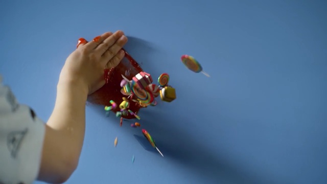 Video Reference: Hand, Finger, Sky, Balloon, Play