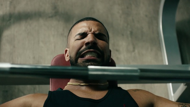Video Reference: chin, muscle, physical fitness, arm, chest, weight training, neck, Person