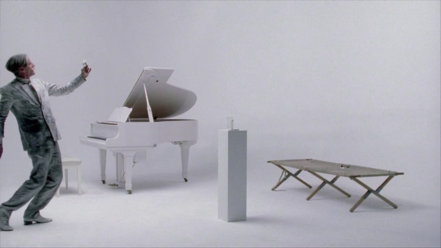 Video Reference: Furniture, Table, Room, Desk, Design, Chair, Stool, Interior design, Material property, Coffee table