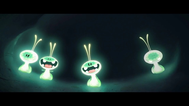 Video Reference: Green, Light, Lighting, Neon, Font, Nightlight, Neon sign, Graphic design, Graphics, Lamp, Cartoon, Text, Screenshot, Blur