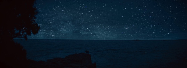 Video Reference: Sky, Horizon, Nature, Black, Night, Atmosphere, Sea, Ocean, Calm, Star