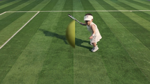 Video Reference: Sport venue, Grass, Green, Lawn, Artificial turf, Flooring, Grass family, Line, Stadium, Player