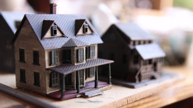Video Reference: Dollhouse, Scale model, House, Home, Property, Toy, Real estate, Roof, Miniature, Architecture