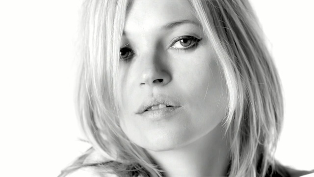 Video Reference: face, hair, black and white, eyebrow, beauty, human hair color, nose, monochrome photography, blond, chin