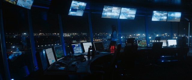 Video Reference: Blue, Night, Technology, Electronics, Electronic device, City, Building, Darkness, City car, Display device, Person