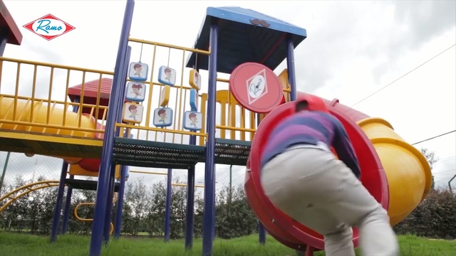 Video Reference: public space, playground, outdoor play equipment, recreation, fun, play, playground slide, leisure