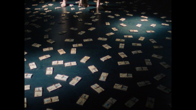 Video Reference: Blue, Light, Pattern, Design, Architecture, Darkness, Floor, Flooring, Space, Reflection