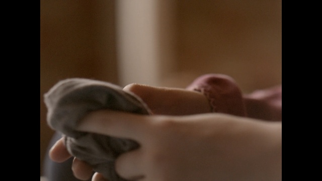 Video Reference: finger, hand, nose, leg, foot, close up, arm, mouth, toe, girl