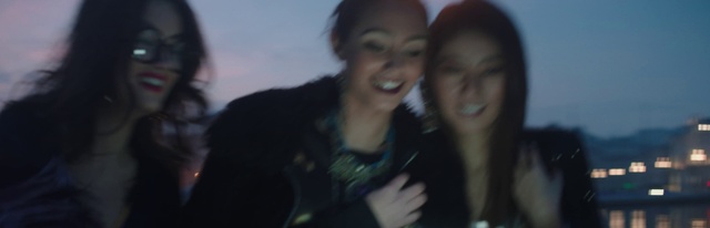 Video Reference: Facial expression, People, Fun, Youth, Smile, Friendship, Nose, Snapshot, Black hair, Human