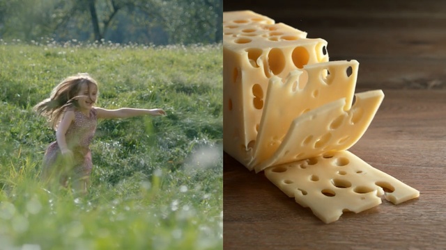 Video Reference: cheese, food, cup, snack