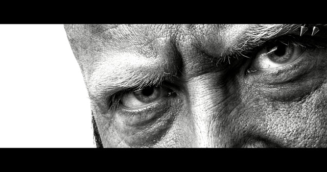 Video Reference: face, black and white, nose, eye, person, eyebrow, monochrome photography, forehead, wrinkle, close up