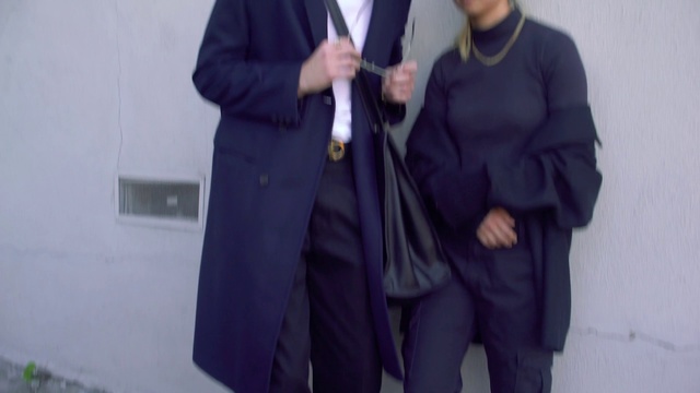 Video Reference: Outerwear, Overcoat, Suit, Coat, Formal wear, Street fashion