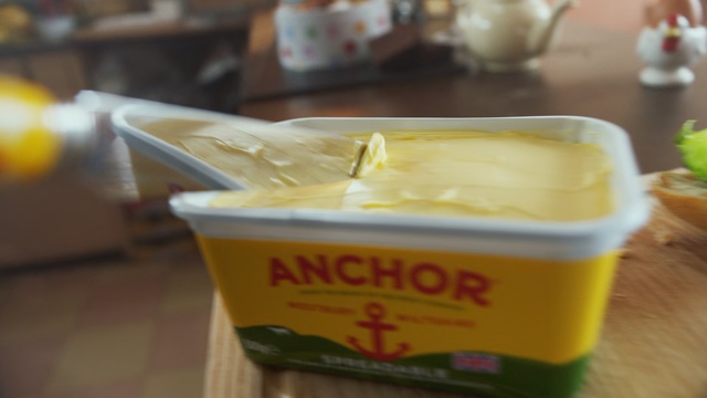 Video Reference: Food, Ingredient, Dairy, Dish, Margarine, Cuisine, Cream, Butter, Mayonnaise, Aioli