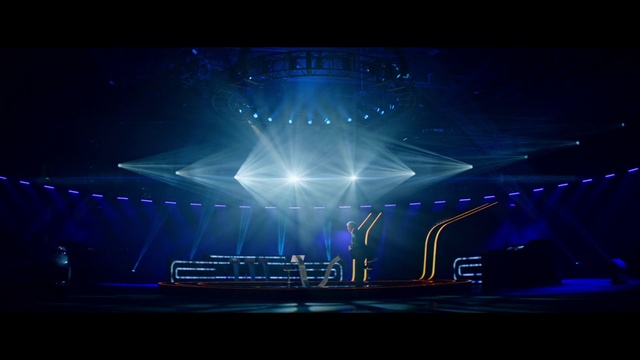 Video Reference: Stage, Blue, Entertainment, Performance, Light, Lighting, Sky, Electronics, Music venue, Visual effect lighting