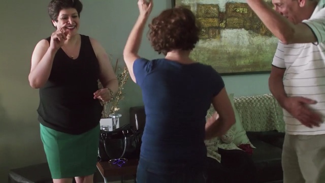 Video Reference: shoulder, girl, joint, fun, arm, trunk, abdomen, event, hip, physical fitness, Person