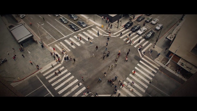 Video Reference: Aerial photography, Urban area, Metropolitan area, Photography, Architecture, City, Street, Intersection