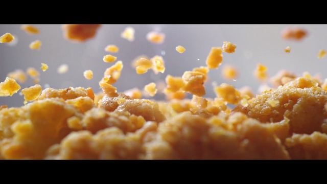 Video Reference: Yellow, Popcorn, Cuisine, Food, Kettle corn, Macro photography, Vegetarian food, American food, Dish, Snack