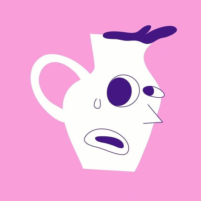 Video Reference: Cartoon, Pink, Purple, Illustration, Clip art, Smile, Art