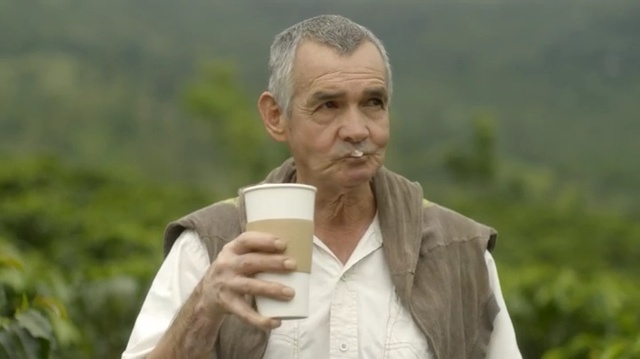 Video Reference: Drinking, Grandparent, Drink, Person