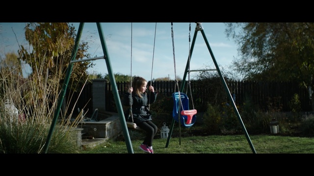 Video Reference: swing, outdoor play equipment, nature, sky, tree, public space, fun, grass, photography, leisure