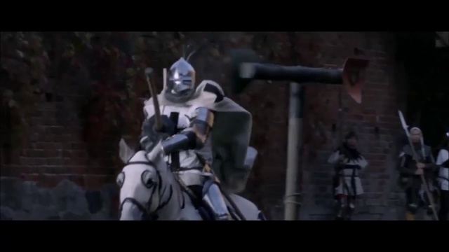 Video Reference: Horse, Darkness, Middle ages, Fiction, Fictional character, Action film, Screenshot, Armour, Knight, Movie