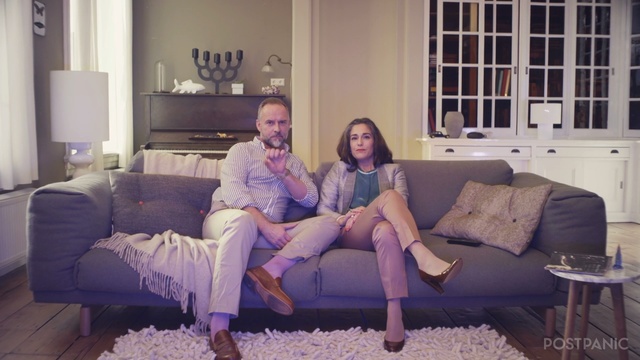 Video Reference: Photograph, Purple, Furniture, Couch, Room, Living room, Home, Interior design, Fun, House, Person