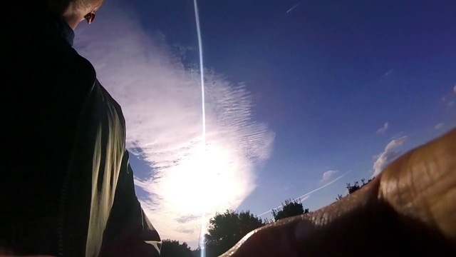 Video Reference: Sky, Cloud, Light, Daytime, Lens flare, Sunlight, Atmosphere, Photography, Backlighting, Space