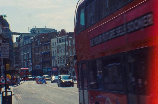 Video Reference: Double-decker bus, Transport, Bus, Mode of transport, Urban area, Red, Vehicle, Motor vehicle, Town, Lane