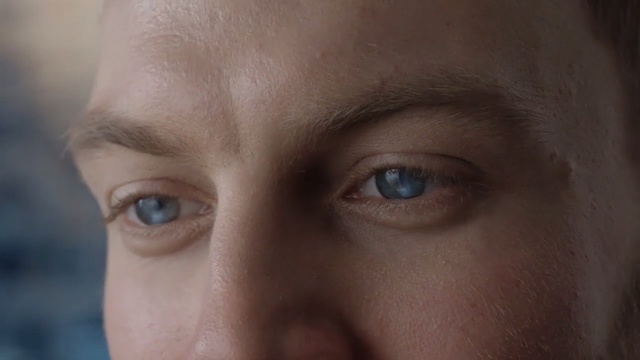 Video Reference: Eyebrow, Face, Forehead, Nose, Eye, Skin, Eyelash, Cheek, Close-up, Iris