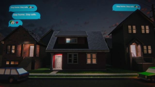 Video Reference: Home, Property, House, Lighting, Sky, Residential area, Screenshot, Real estate, Games, Architecture