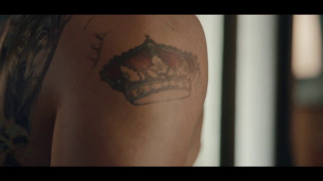 Video Reference: Tattoo, Shoulder, Arm, Temporary tattoo, Skin, Joint, Flesh, Muscle, Human body, Neck