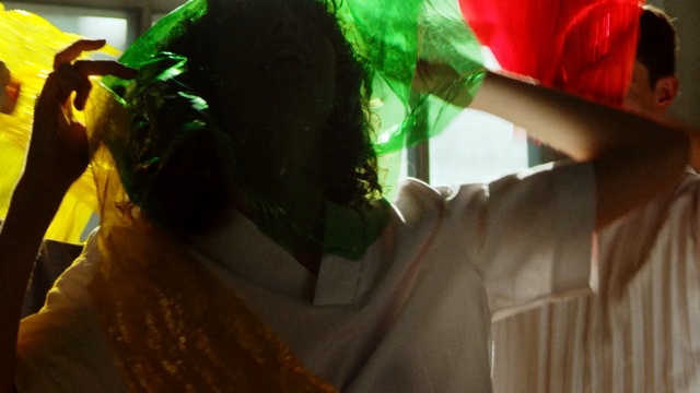 Video Reference: green, yellow, art, fun, girl, Person