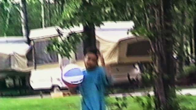 Video Reference: Tree, Backyard, Recreation, Leisure, Yard, Tent