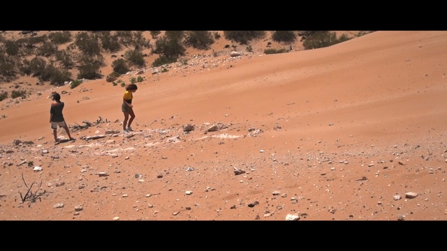 Video Reference: Desert, Sand, Natural environment, Sahara, Aeolian landform, Wadi, Landscape, Ecoregion, Soil, Geology, Outdoor, Man, Beach, Running, Walking, Riding, People, Standing, Mountain, Playing, Field, Brick, Hill, Ball, Group, Woman, Young, Game, Holding, Board, Street, Water, Track, Player, Ground, Hiking, Shore