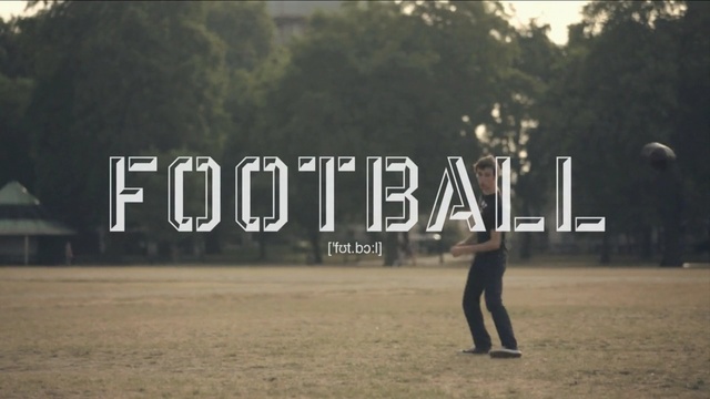 Video Reference: grass, tree, sky, recreation, font, fun, player, Person