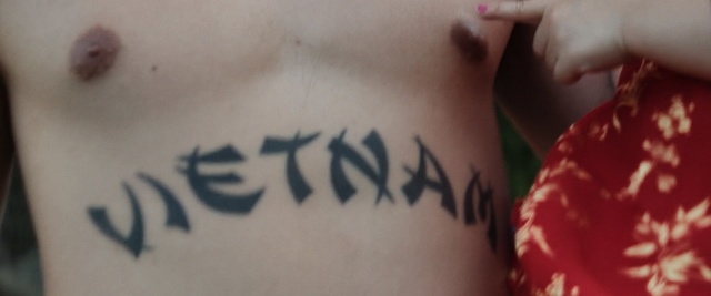 Video Reference: tattoo, shoulder, arm, joint, girl, back, temporary tattoo, neck, hand, design