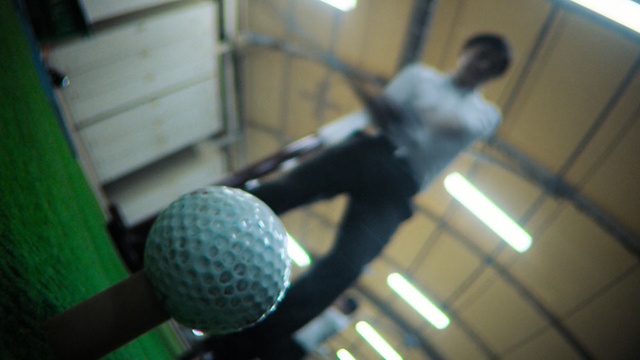 Video Reference: Ball, Golf equipment, Golf ball, Sports equipment, Metal