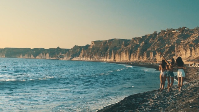 Video Reference: Body of water, Sea, Coast, Beach, Ocean, Wave, Cliff, Sky, Shore, Coastal and oceanic landforms