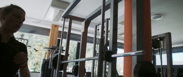 Video Reference: structure, glass, window, Person