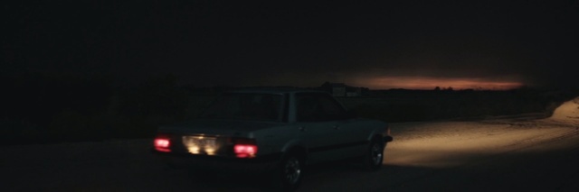 Video Reference: Vehicle, Car, Automotive exterior, Automotive design, Bumper, Automotive lighting, Mid-size car, Full-size car, Night